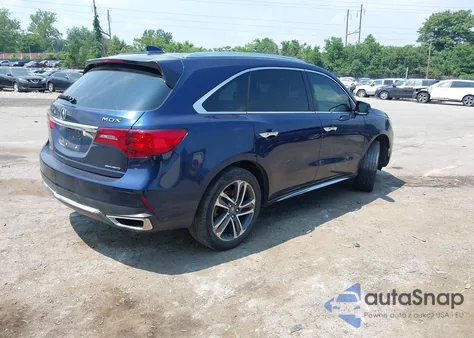 2017 Acura Mdx Advance Package из США, поврежденный, VIN 5FRYD4H8XHB041756